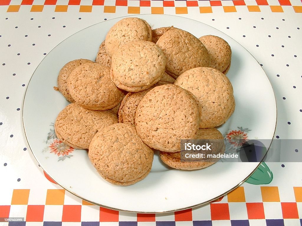 Biscoito de amêndoas - Foto de stock de Amêndoa royalty-free