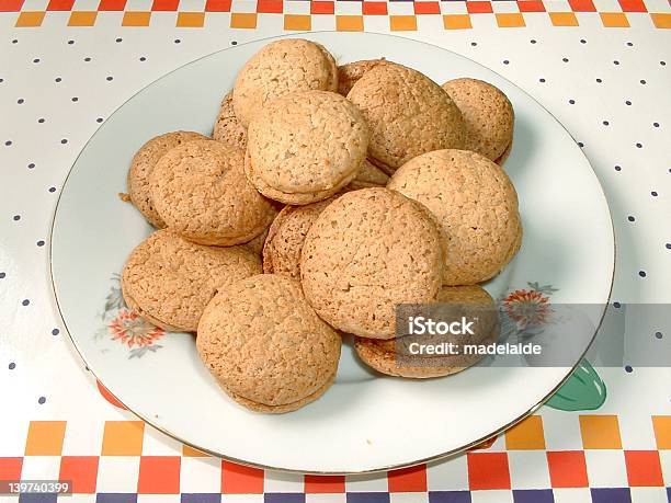 Foto de Biscoito De Amêndoas e mais fotos de stock de Amêndoa - Amêndoa, Açúcar, Biscoito