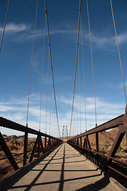 Suspension Bridge II stock photo
