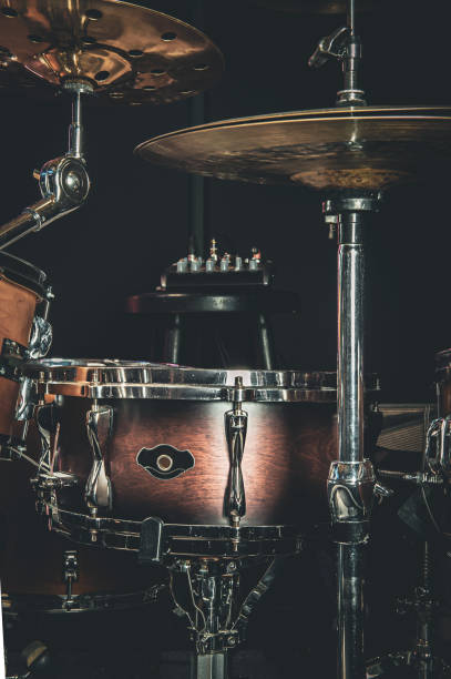 istock Close-up, part of a drum kit on a blurred background. 1397405390