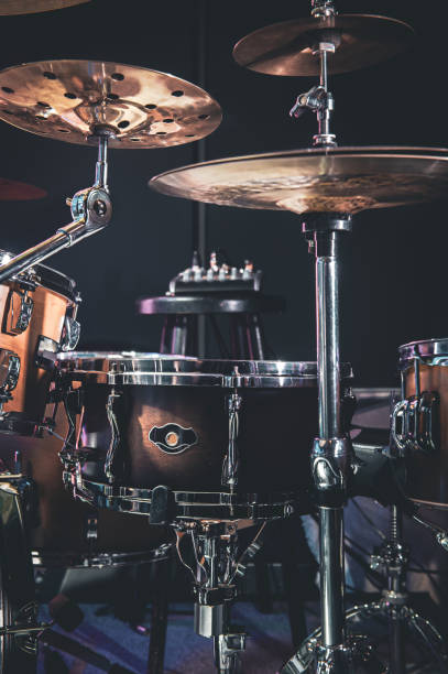 istock Close-up, part of a drum kit on a blurred background. 1397405391