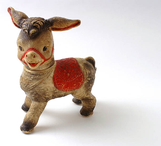 istock Vintage Toy Donkey 139740886