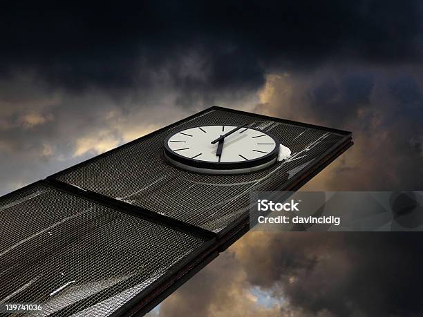 Abstrakte Uhr Stockfoto und mehr Bilder von Abstrakt - Abstrakt, Auf die Uhr sehen, Blau