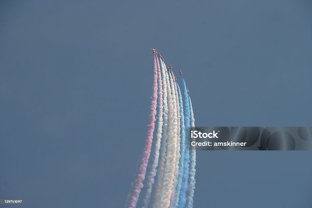 Rouge, blanc et bleu affichage - Photo de Couleur libre de droits