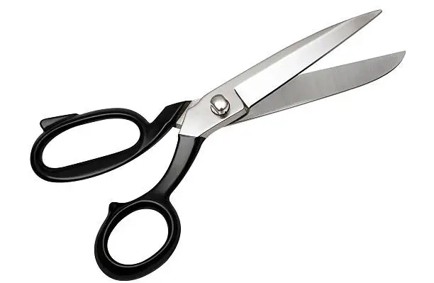 Photo of Scissors, (Top View) w/ Path