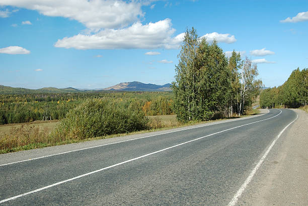 Carretera principal - foto de stock