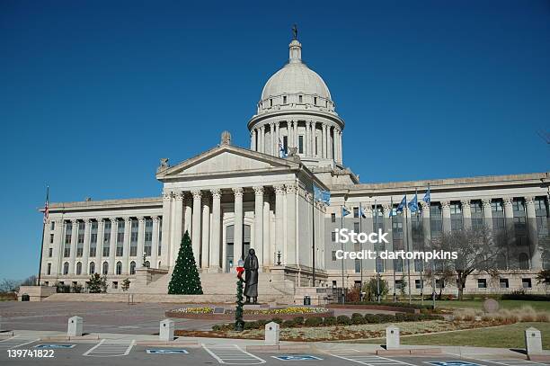 Oklahoma State Kapitału - zdjęcia stockowe i więcej obrazów Oklahoma State Capitol - Oklahoma State Capitol, Autorytet, Bez ludzi