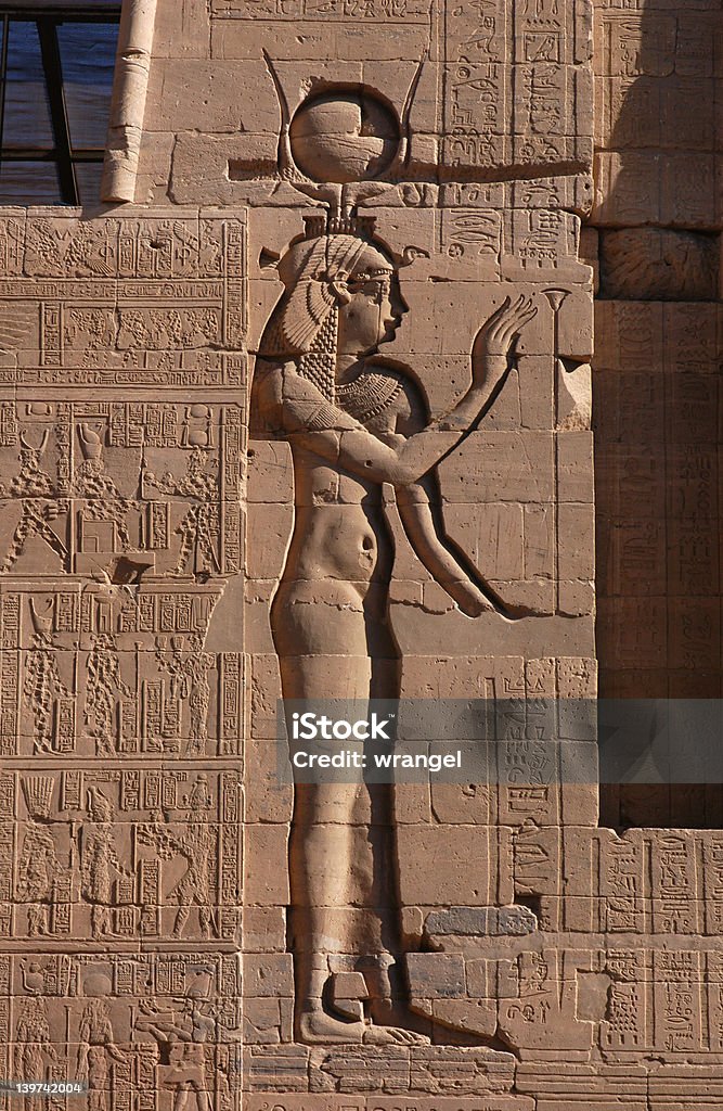 Египетский Goddess Isis - Стоковые фото Исида роялти-фри