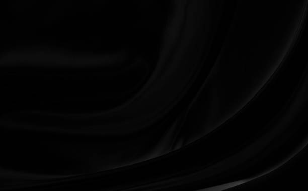 istock Black gray satin dark fabric texture luxurious shiny that is abstract silk cloth background with patterns soft waves blur beautiful. 1397426010