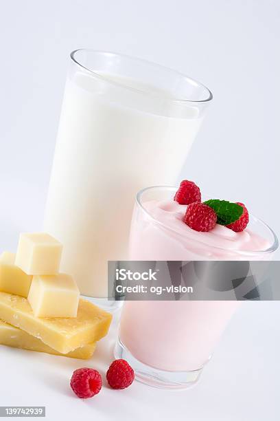 A Photo Showing Some Dairy Products Stock Photo - Download Image Now - Cheddar Cheese, Cheese, Cube Shape