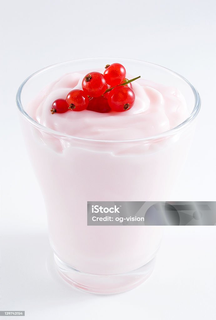 Joghurt - Lizenzfrei Beere - Obst Stock-Foto