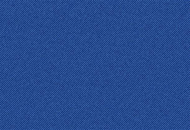 Jeans denim texture pattern background, navy blue Jeans denim texture pattern background, navy blue apparel fabric pattern, realistic vector. Blue jeans cloth or denim canvas material in macro closeup, cotton textile of denim jeans or upholstery jeans stock illustrations