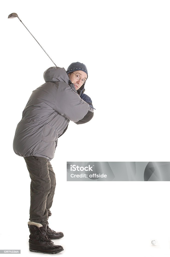 Inverno golf 003 - Foto stock royalty-free di Golf