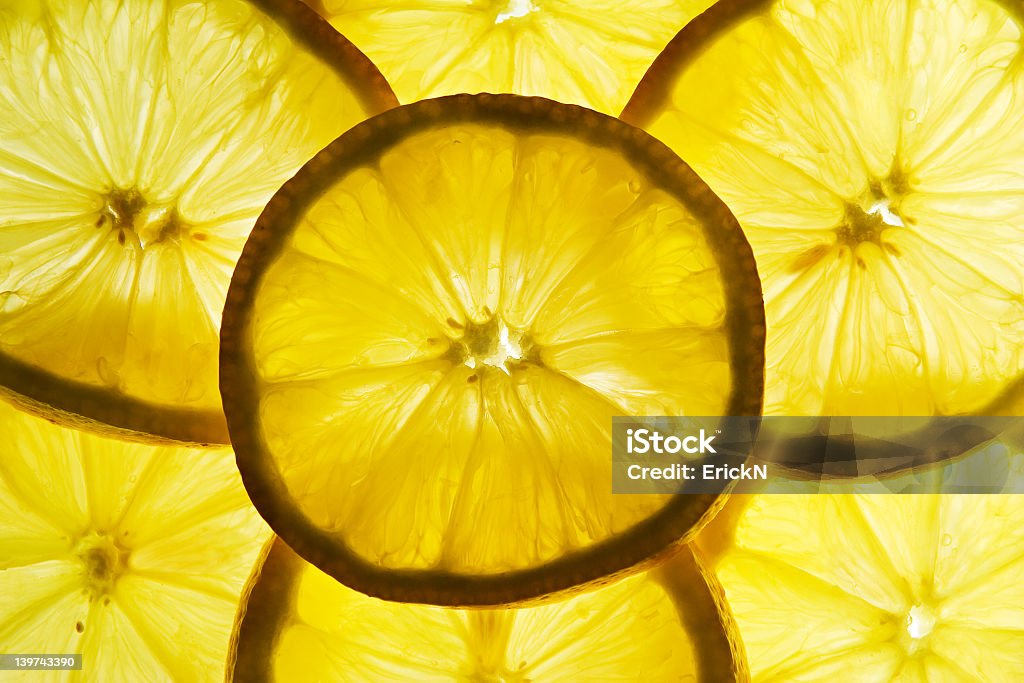 Лимонный ломтика - Стоковые фото Абстрактный роялти-фри