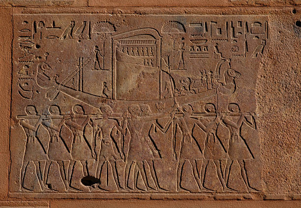 istock Egyptian Funeral Boat 139743610