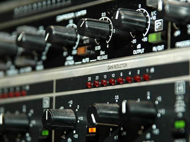 istock Close-up from professional audio equipment 139743614