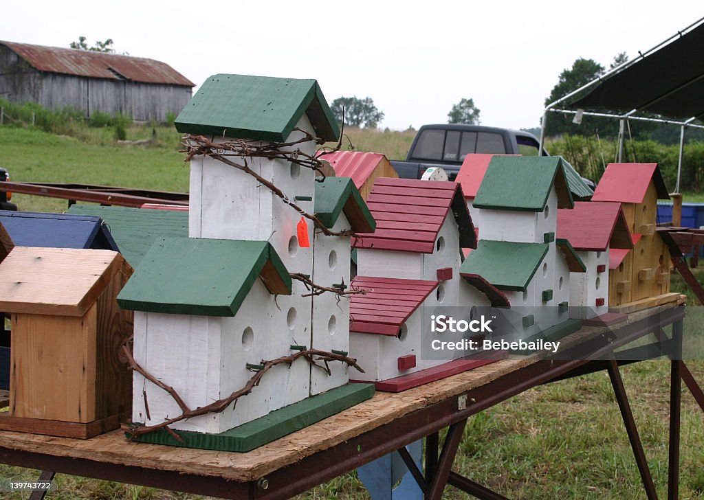 Birdhouses per la vendita - Foto stock royalty-free di Antico - Vecchio stile