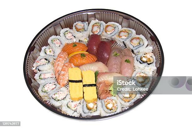 Sushi - zdjęcia stockowe i więcej obrazów Bez ludzi - Bez ludzi, Białe tło, Biały