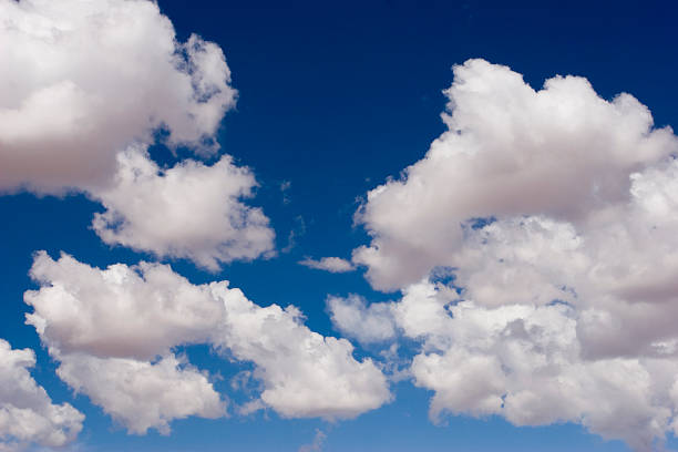 Céu nublado - fotografia de stock