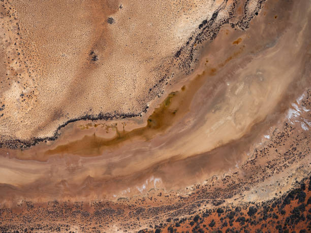 istock Aerial view of Australia's outback 1397446038