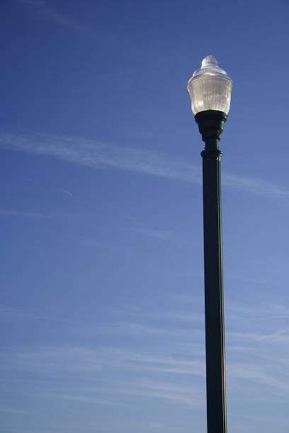 istock Green street lamp post 139745010
