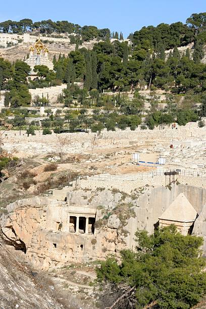 예루살렘, 올리브 산 - mount of olives 뉴스 사진 이미지