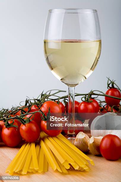Italian Cuisine Stock Photo - Download Image Now - Alcohol - Drink, Blue, Dining