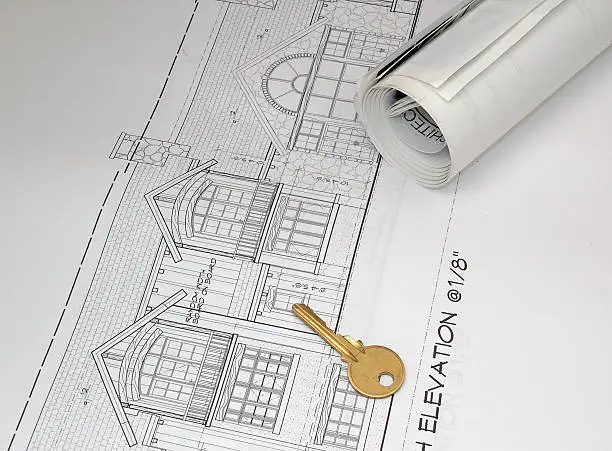 plans and key