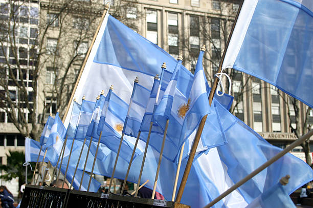 cores da argentina - bandera imagens e fotografias de stock