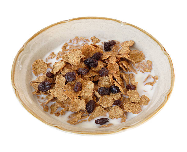 Raisin Bran stock photo