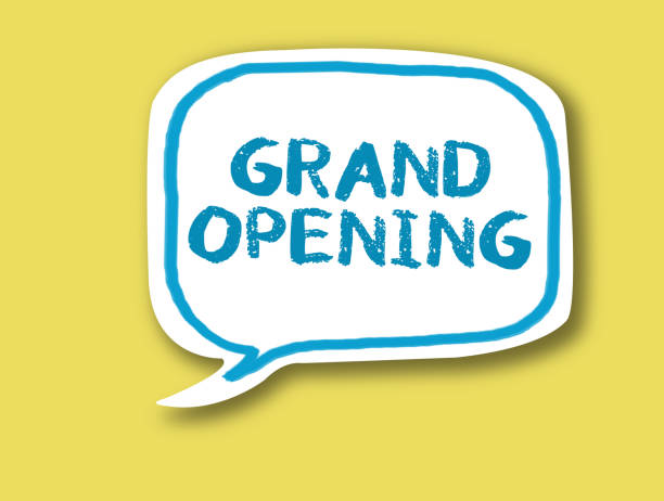 istock GRAND OPENING on speech bubble against bright yellow background 1397455262