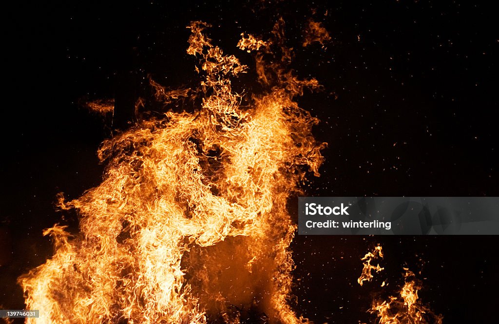 Coluna de incêndio - Foto de stock de Fênix royalty-free