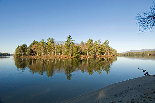 istock Island on Lake Winnipesaukee 139746074