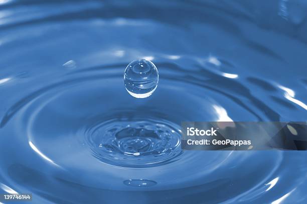 Water Drop Stock Photo - Download Image Now - Activity, Blue, Clean