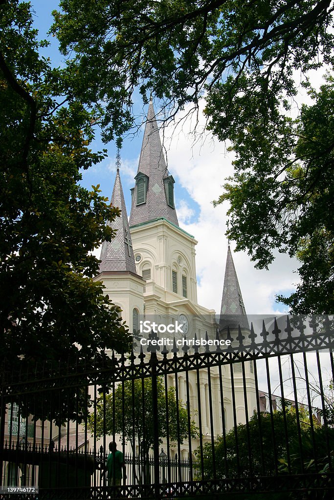 St. Louis Cathedral - Foto stock royalty-free di Cattedrale di San Luigi - New Orleans