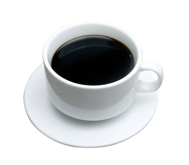 istock black coffee in a cup isolated on white background 1397464185