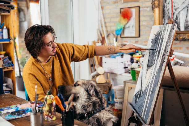 istock man works in his atelier 1397470885
