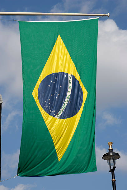 istock Brazilian National Flag 139747160