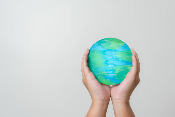 istock Showing how much I care the planet earth. Environmental conservation concept. 1397473898