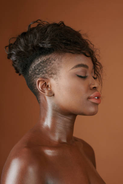 istock Woman with Beautiful Shiny Skin 1397474280