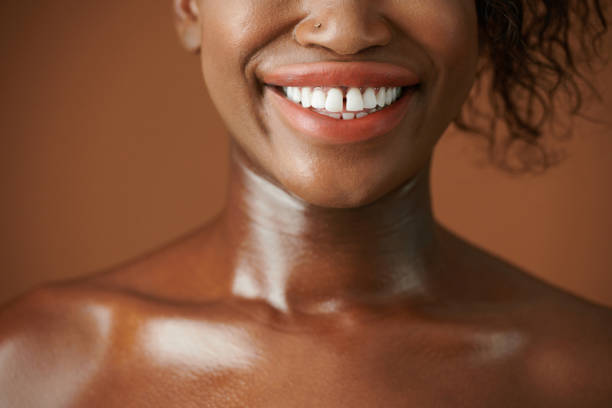 istock Toothy Smile with Diastema 1397474292