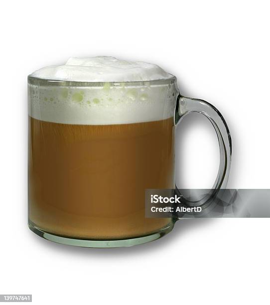 Capuchino Café Con Leche Foto de stock y más banco de imágenes de Alimento - Alimento, Bebida, Bebida con espuma