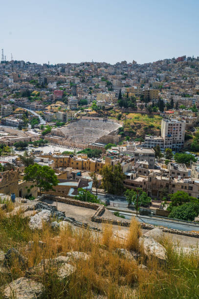istock Amman skyline cityscape view on a sunny day in Jordan 1397476431
