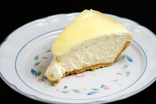 Lemon glazed cheesecake