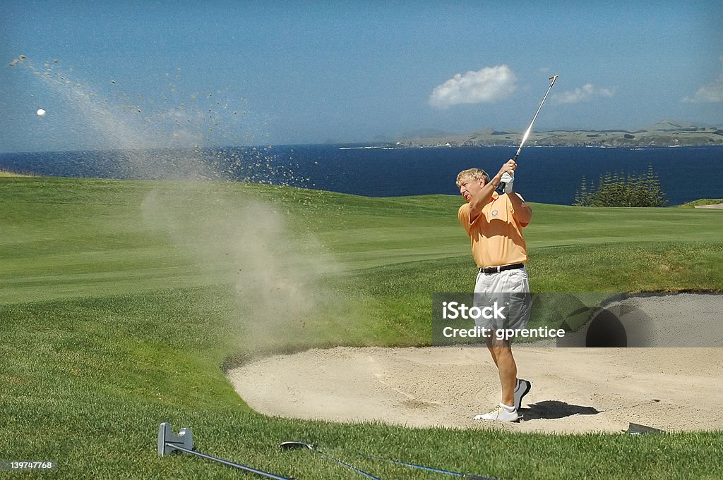 Golf-Obstáculo - Royalty-free Nova Zelândia Foto de stock