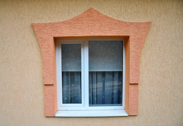 istock View of plastic window from the street side 1397479840
