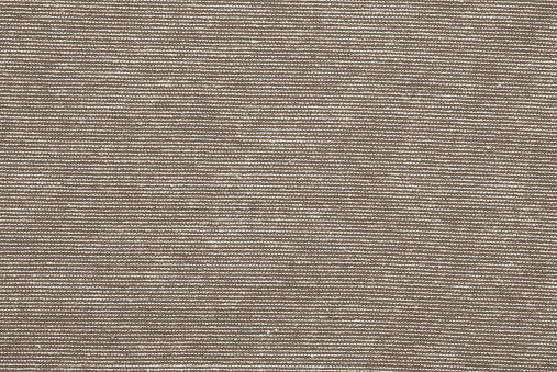 Brown and white striped cotton polyester texture background