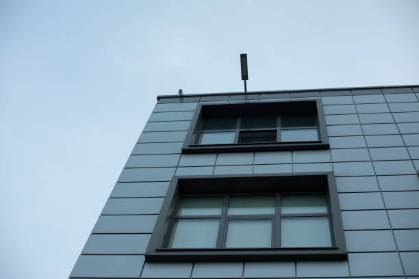 istock Windows in building. Details of office house. 1397480902