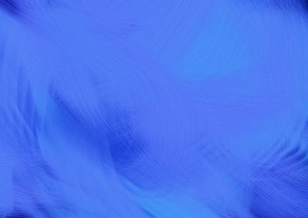 Two Blue Colors Background artistic paint brush swirls