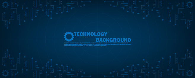 Geometric abstract technology background - future lines and dots connection digital data and big data concept EP.22.hi-tech communication concept innovation vector illustration background